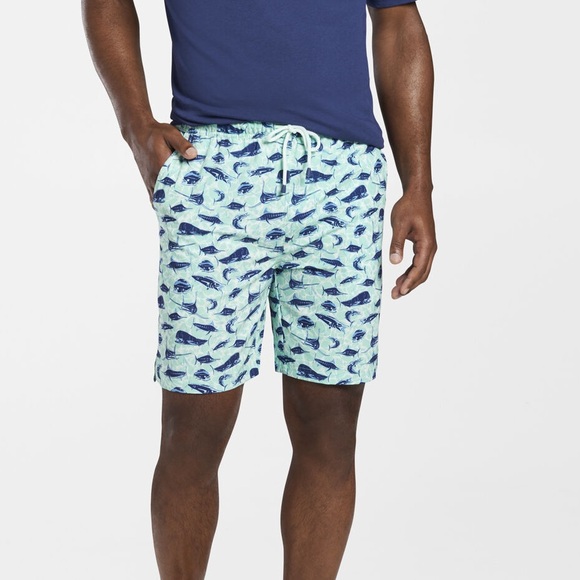 Peter Millar Other - Peter Millar Men's Seaside Deep Sea Fishing Swim Trunk Size XL